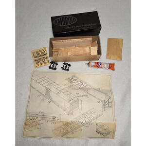 Ambroid HO Scale Kit Mathieson Dry Ice Car Railroad Train Wood 1 of 5000 NOS SEE